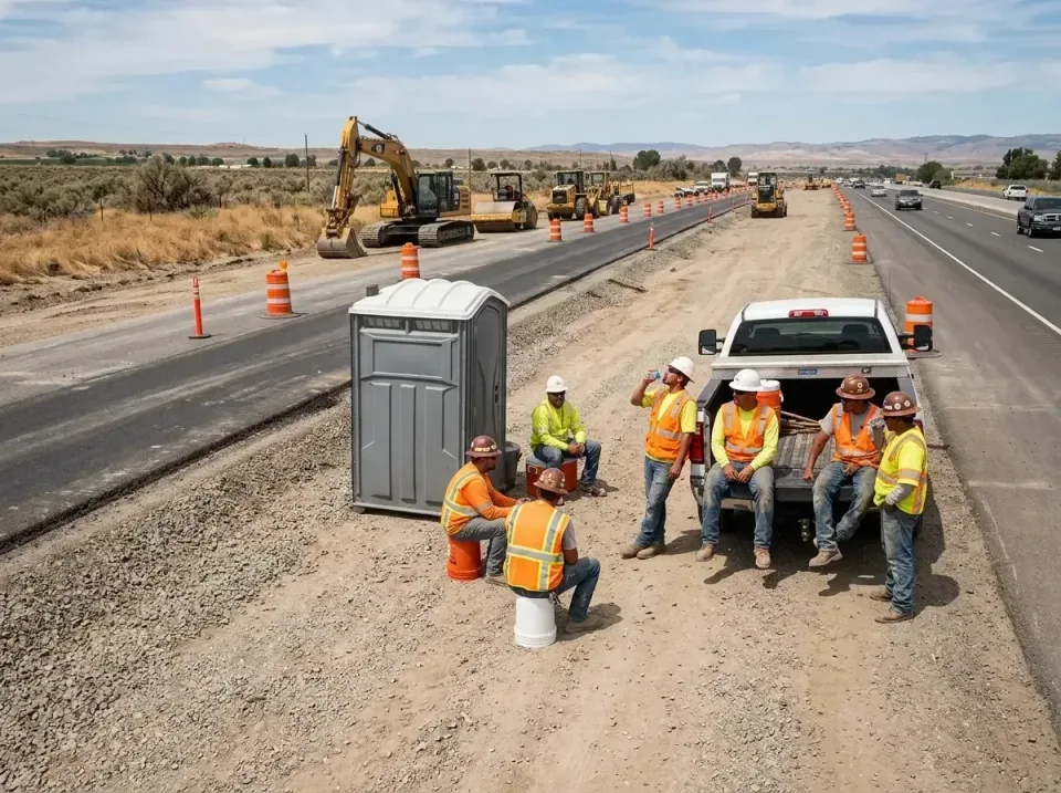 highway-road-construction-crew-007 — frequently asked questions, Porta Potty and Restroom Rentals in Canton, SD